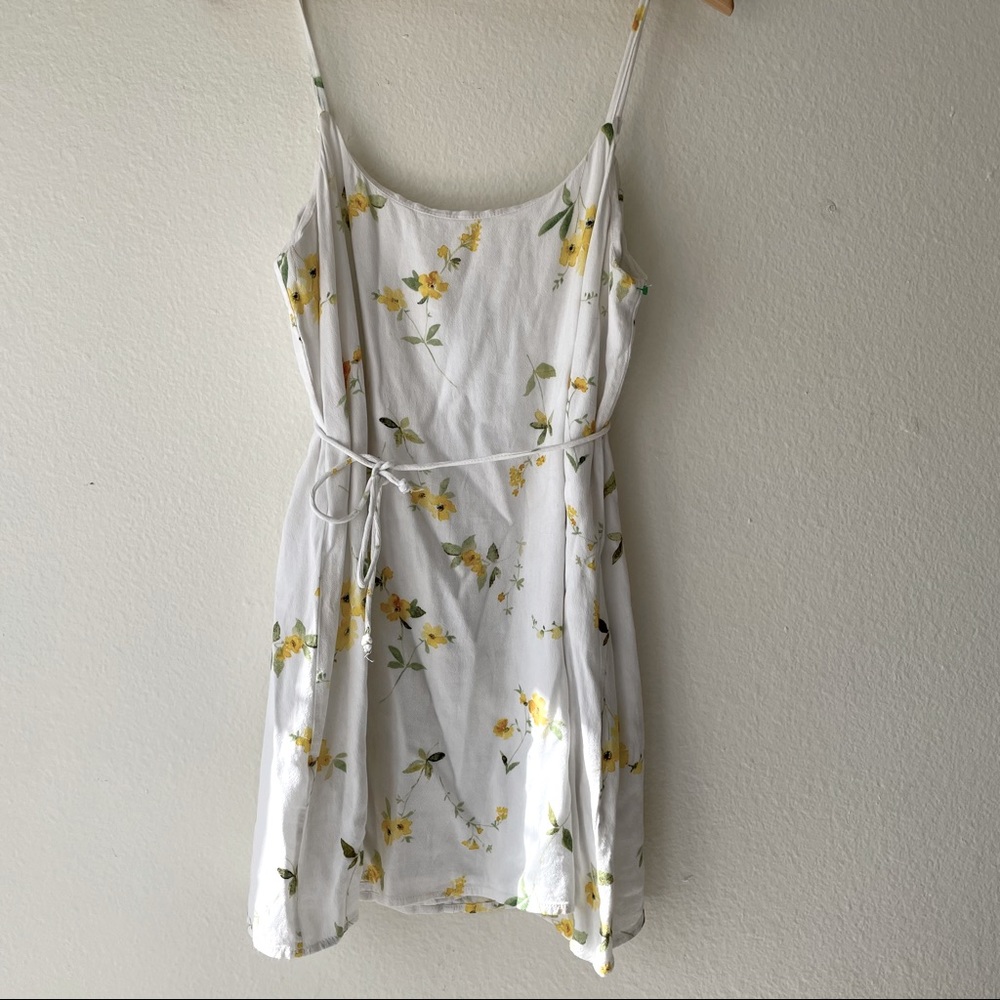 Dainty White Summer Dress Pacsun